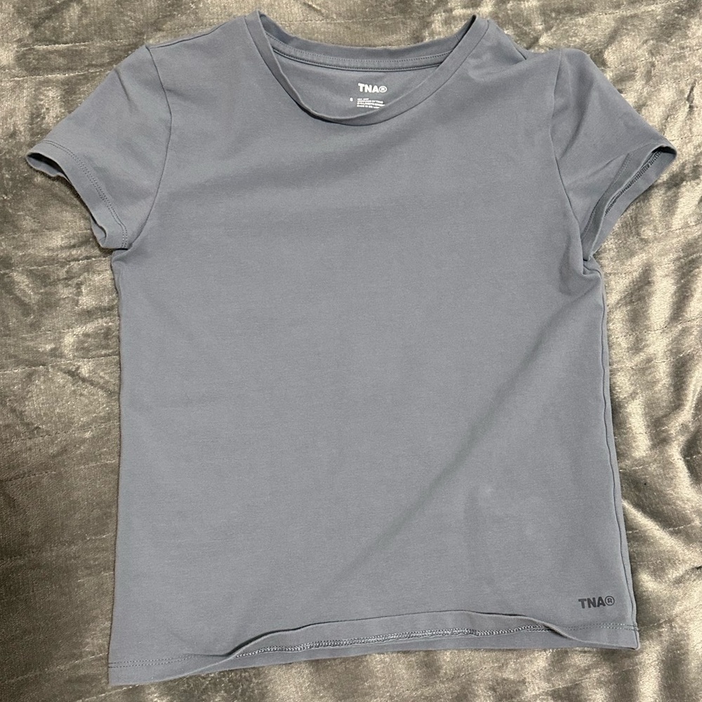 TNA Hold-It Oritz tshirt in shady blue